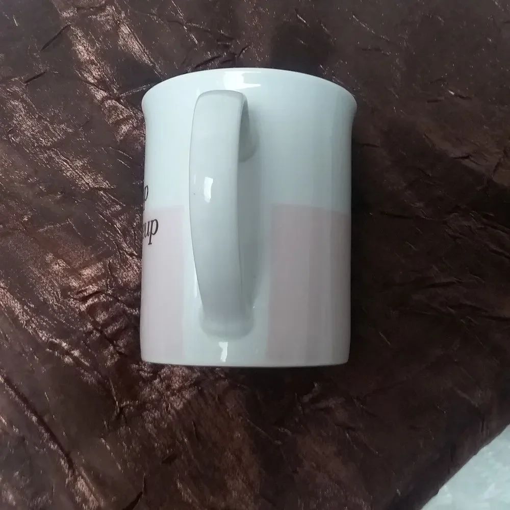 I Wake Up for Makeup Mug Makeup Brush Holder Diva Desk Accessory Coffee Tea